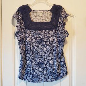 Liz Claiborne XL Blouse NWT